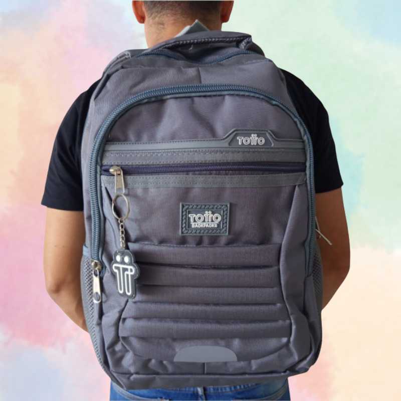 Morral totto Trio ProSchool | Resistencia que acompaña tu día